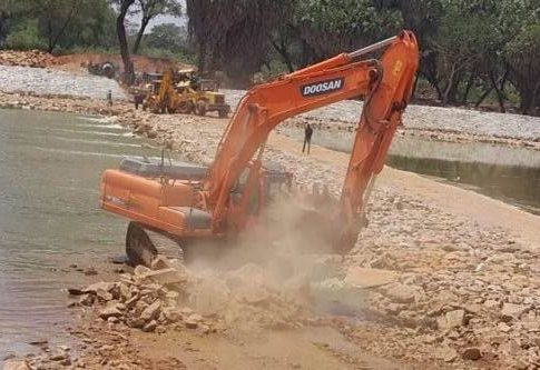 Thwake Dam Excavation Works